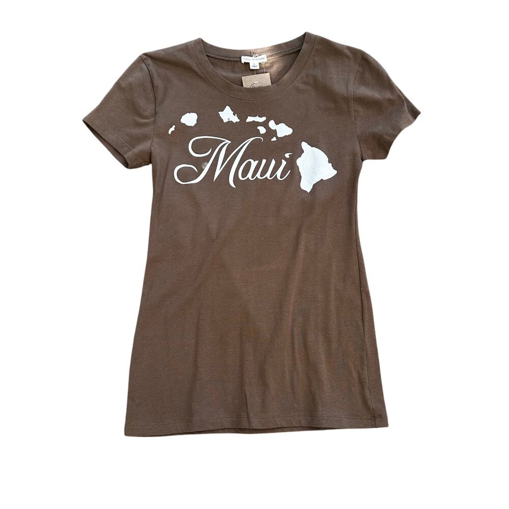 NWT Maui Hawaii T-shirt Juniors Large Tall/Long